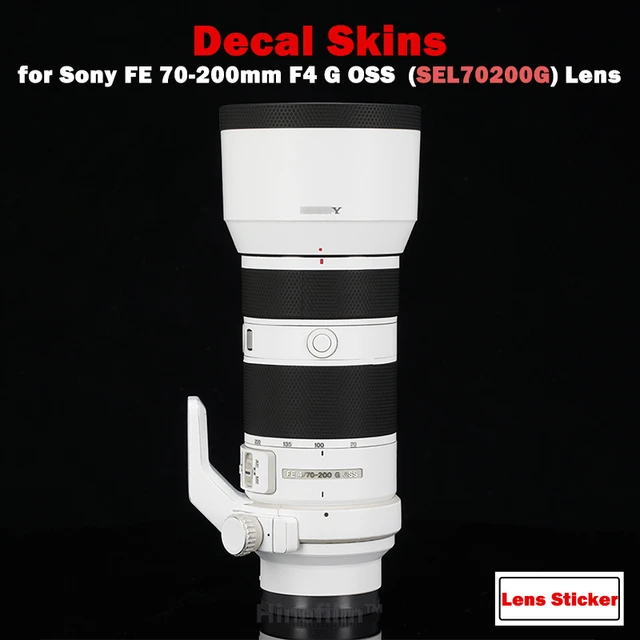 70200 F4 Lens Premium Decal Skin For Sony FE 70-200 F4 G OSS ( SEL70200G )  Lens Skins Protector Wrap Cover Sticker - AliExpress