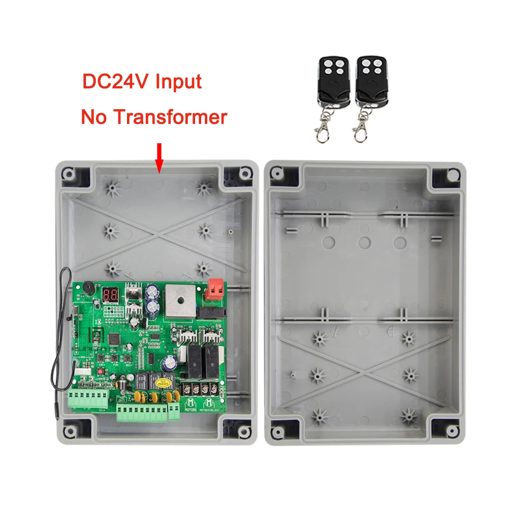Contrôleur d'ouverture de porte battante électrique, boîtier moteur de porte battante, télécommande 