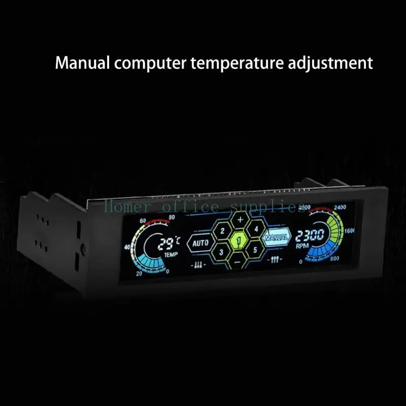 

K43B 50W Multi-Function CPU Cooler 5 Speed Temp Controller for Touch Screen L