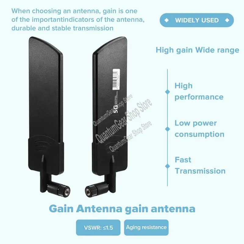 5G/3G/4G/GSM Full Band Glue Stick Omni Wireless Smart Meter Router Module Gain 40Dbi Antenna, SMA Male-A32R