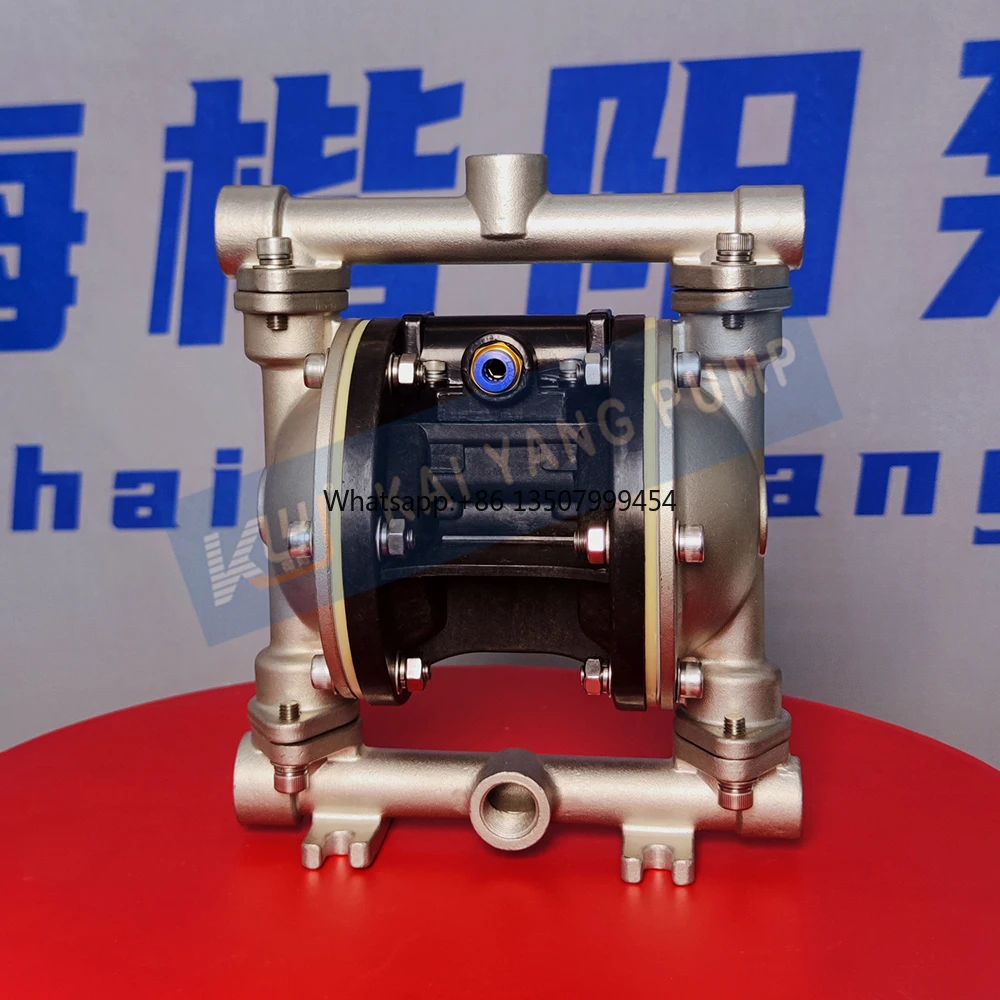 

KY 1/2'' Stainless Steel With PTFE Membrane Micro Air Operated Diaphragm Pump Wearing Parts Are Easy to Buy and Replace