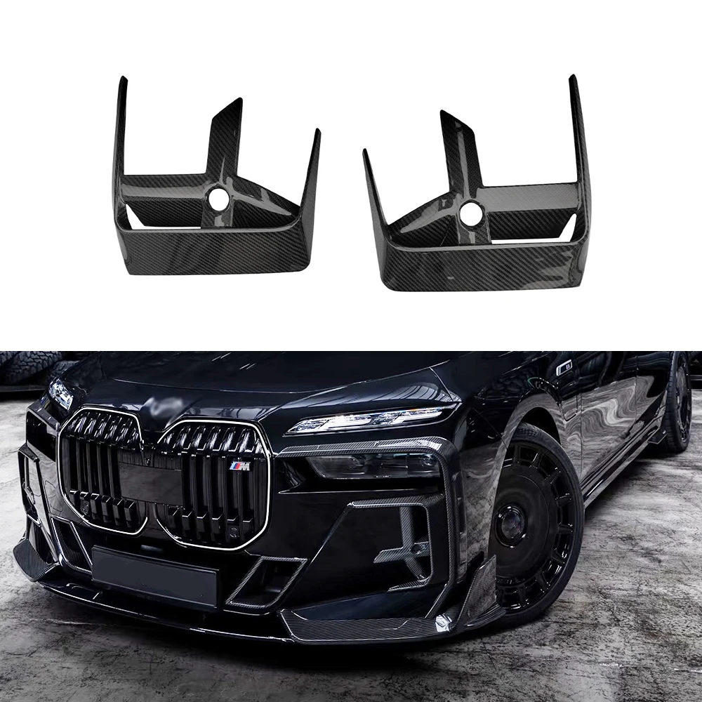 

High Quality Dry Carbon Fiber Front Air Intake MSY Style for BMW 7 Series I7 G70 2023-2024
