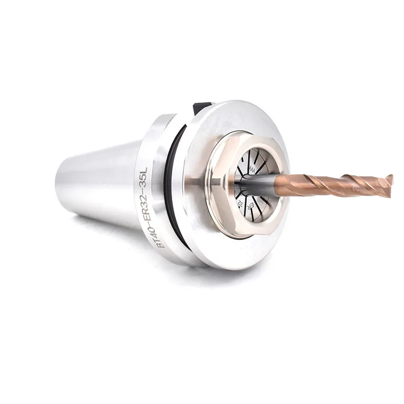 الدقة DIN69871 حامل أدوات مخروطي قصير SK40 CAT40 BT40 ER32 35L BT30 ER المكسرات المدمجة داخل كوليت تشاك لآلة مخرطة CNC #4