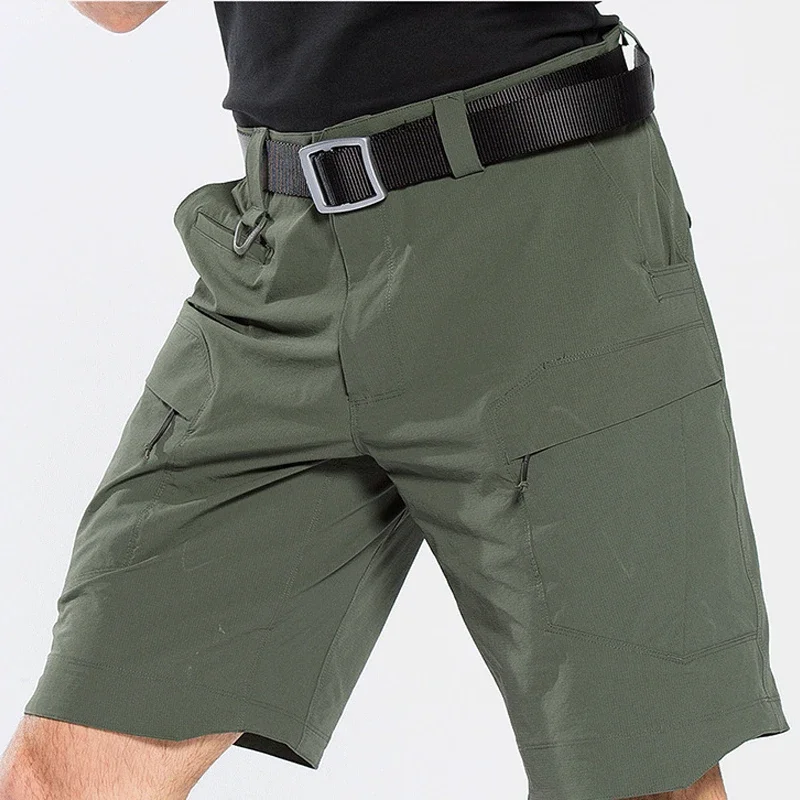 

Summer Stretch Quick Dry Shorts Men Outdoor Cool Hiking Shorts Male Sport Shorts For Hunting Fishing Army Tactical Trousers