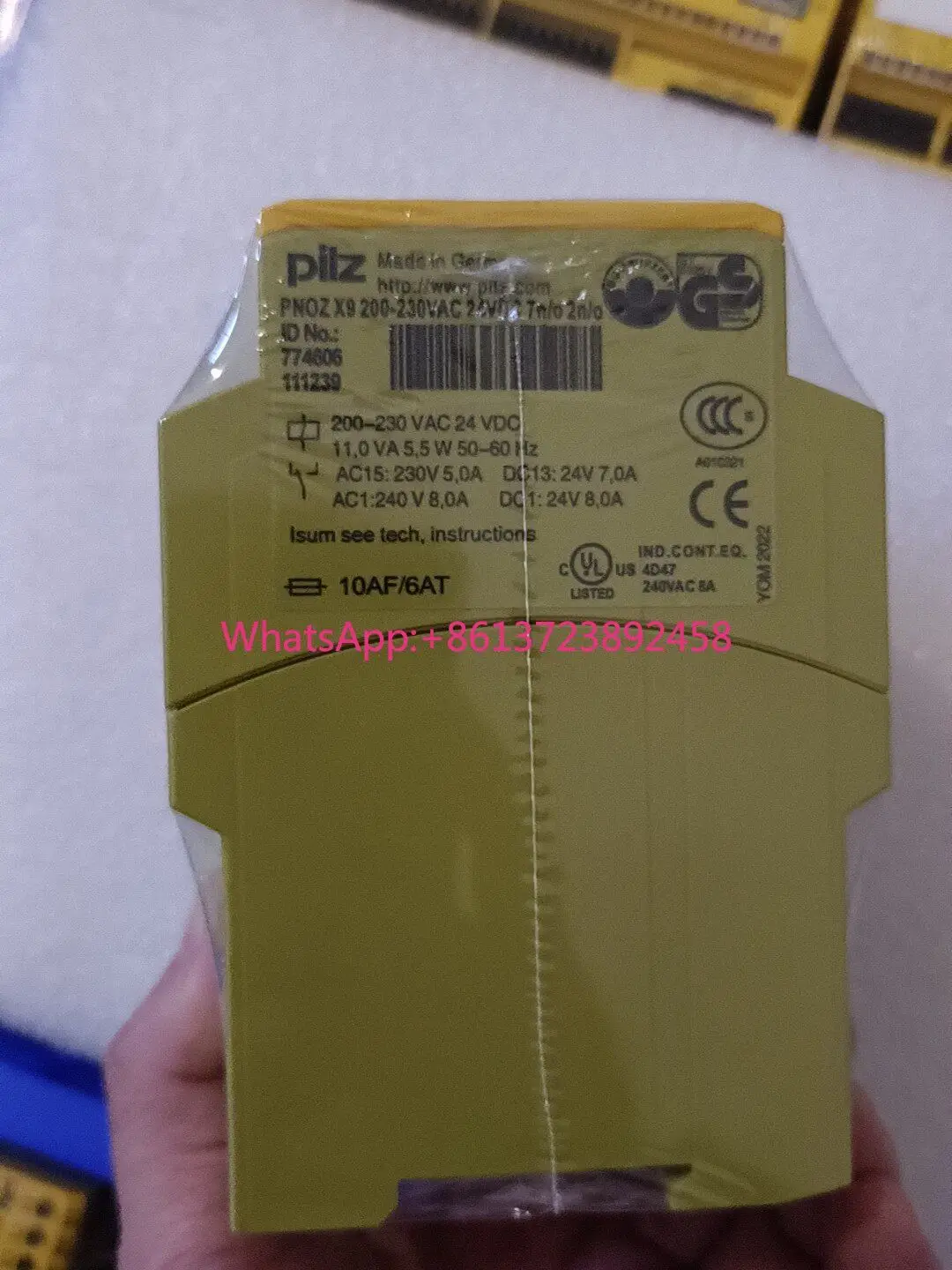 

Pilz 774606 safety relay in stock