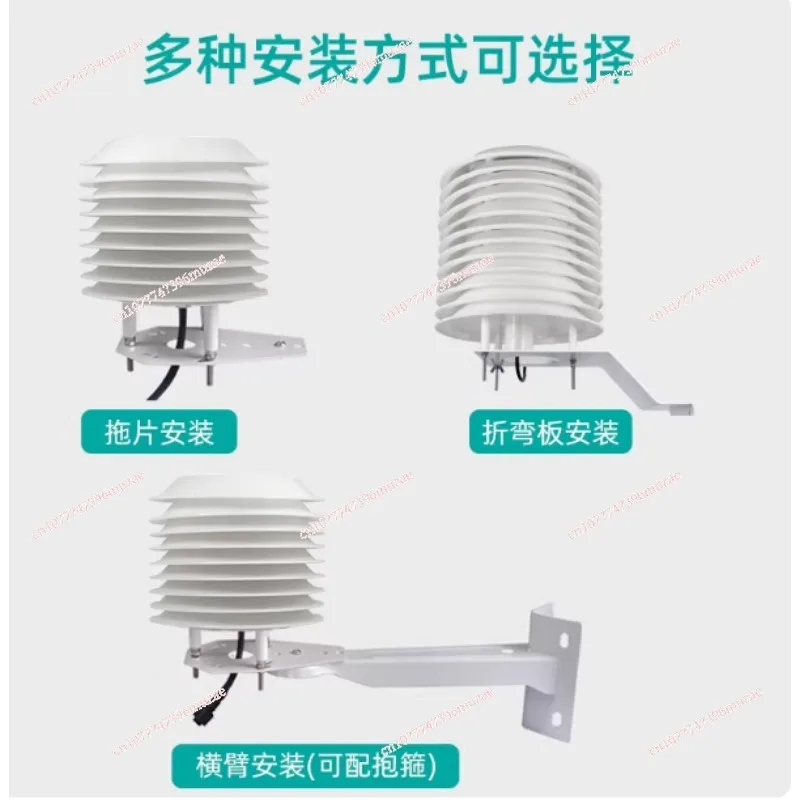 Meteorological Louver Noise Temperature and Humidity Light PM Carbon Dioxide High Precision Sensor Waterproof Monitoring Louver