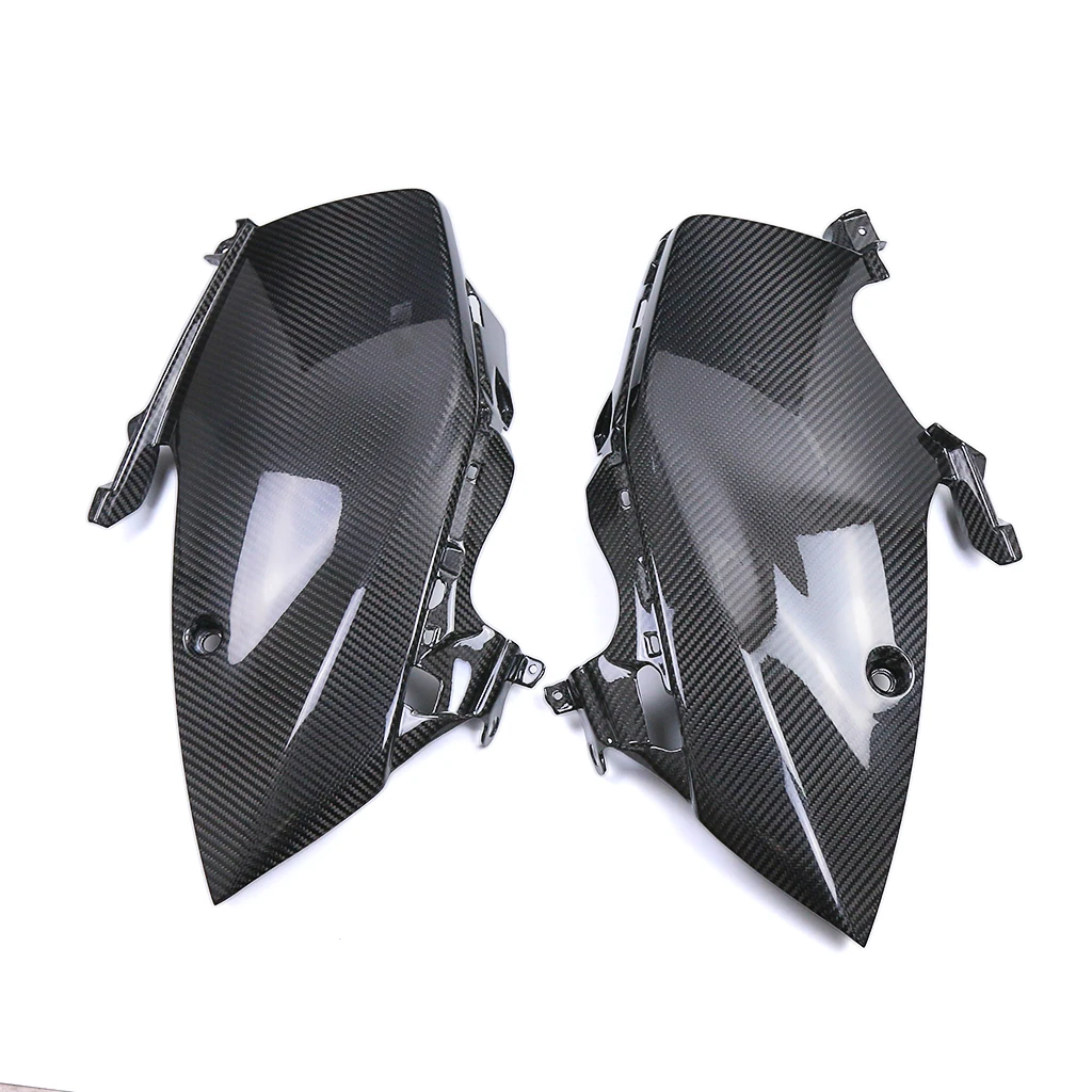 For SUZUKI GSX1300R Hayabusa 2021 2022 2023 2024 Motorcycle Carbon Fiber Knee Side Panels With Winglets Trim Fairings Accessorie image 2