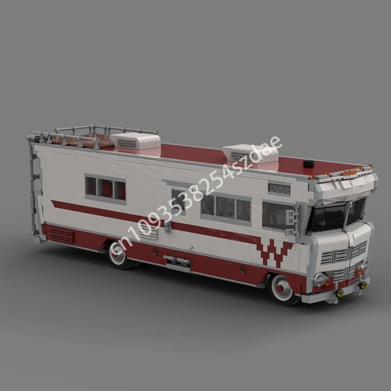 

3047 шт. MOC 1973 Winnebago Chieftain II автомобили строительные блоки STEM Рождественская игрушка в подарок STEM практические способности up Рождественская игрушка в подарок