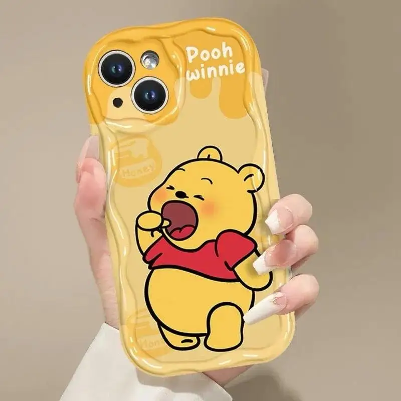 Cute Winnie Pooh Pochacco Case For OPPO Reno 12 Pro 11F A60 A79 A78 A58 A54 A94 A16 A36 A3S A5S A7 A5 A9 2020 Cover Soft Funda