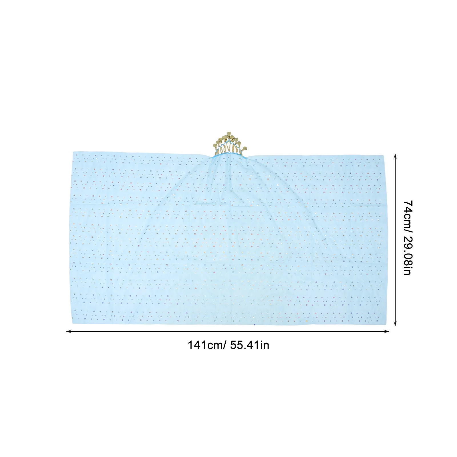 1 مجموعة 1 مجموعة الرقص الشرقي وشاح الرأس مجموعة خفيفة الوزن البوليستر الهندي نمط الرقص خوذة لمرحلة الأداء النساء الرقص #2