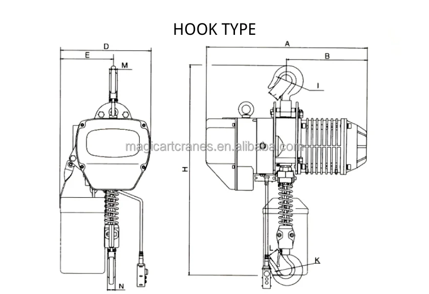 

Портативная и безопасная прочная цепная таль с крючком для заводского и гаражного верхнего подъемного сердечника двигателя