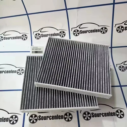 Imagen 2 del producto Filtro de cabina genuino para BMW F01 F02 F07 F10 64119163329 64119272642 64116991537 juego de filtros de cabina 64119163328 927264