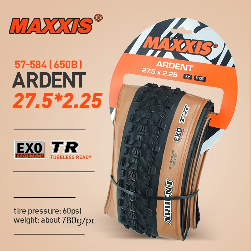 1pc MAXXIS 29 Tubeless TR Mountain Bike Bicycle Tire 26*2.25 27.5*2.25 27.5*2.4 29*2.25/2.4 ARDENT Ultralight Bicycle MTB Tire