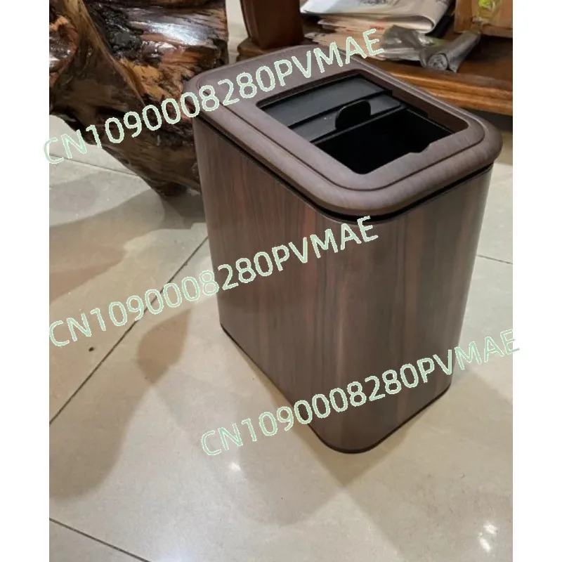 

Creative Smart Induction Tea Bucket - Narrow Slot Automatic Covered Tea Residue Bin for Home Living Room Kitchen