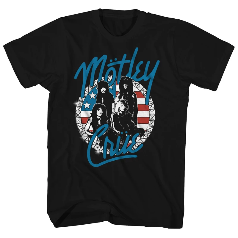 Motley Vintage Crue Fashion Vintage Tshirt T Shirts Vintage Girls Girls Girls T-shirt Cotton Premium Quality Tee Shirts