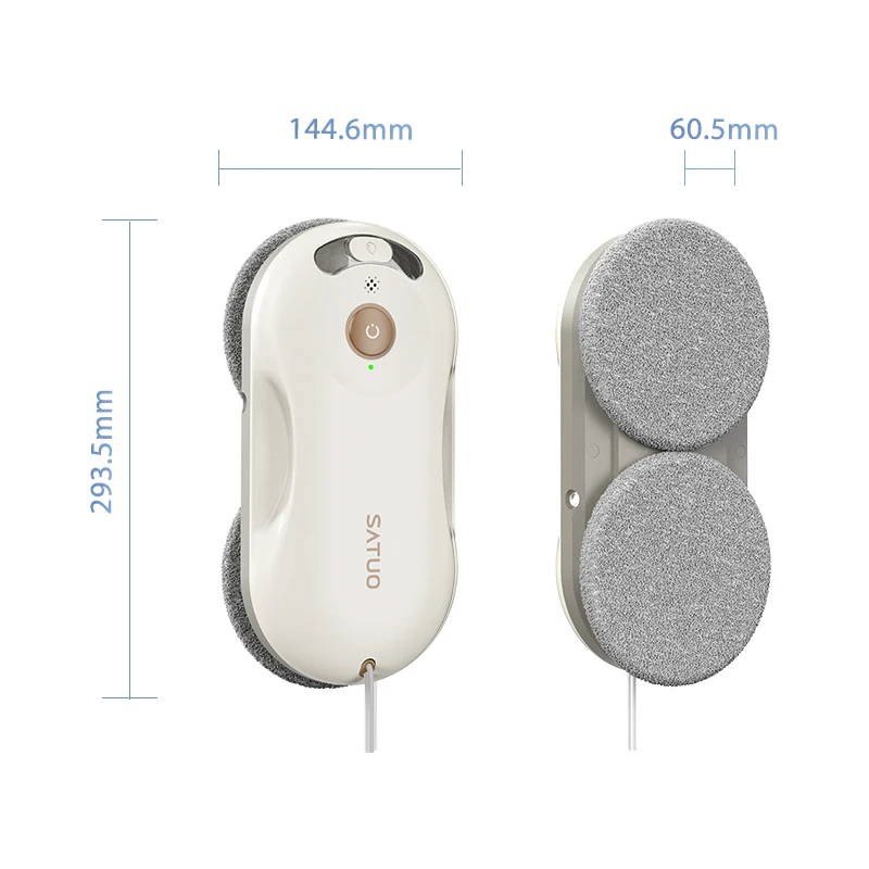 Dual Water Jet   APP Control Factory Price in Stock Glass Cleaner Electric Smart Window Cleaning Robot