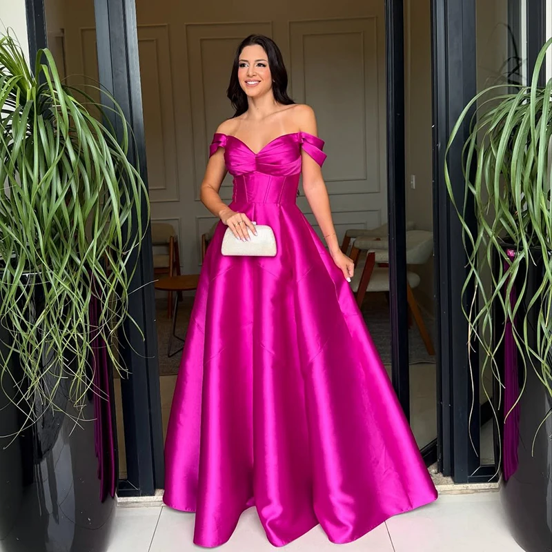 

Thinyfull Forma 2025 A-Line Prom Evening Dresses Saudi Arabia Sweetheart Party Dress Floor Length Cocktail Prom Gowns Customized