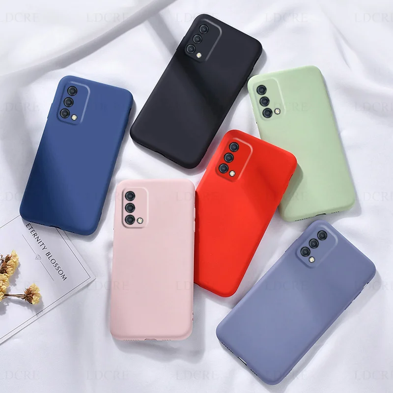 For Realme GT Master Case Liquid Silicone Square Case For Realme GT Master Edition Cover For Realme 9i 8i 8 9 Pro Plus GT GT2 