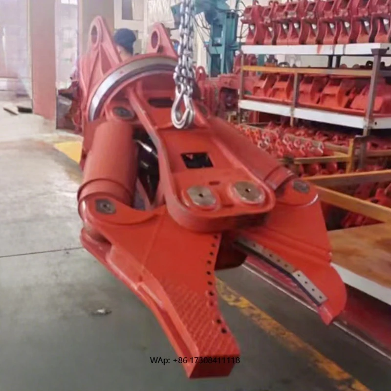 

Labor Saving Scrap Shear Hydraulic Scissors Construction Machinery Attachments for Cutting of Steel Plates and Beams