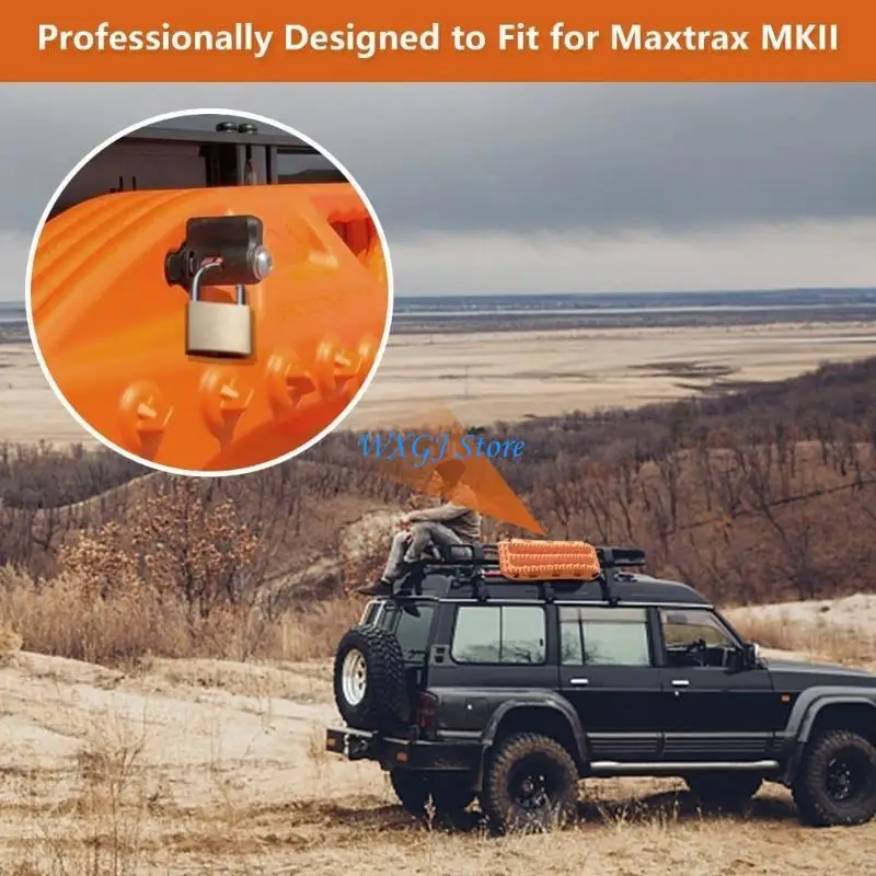 37JE Traction Board Safety Mounting Pin Crack Resistant Accessories for Maxtrax MKII Recovery Traction Boards