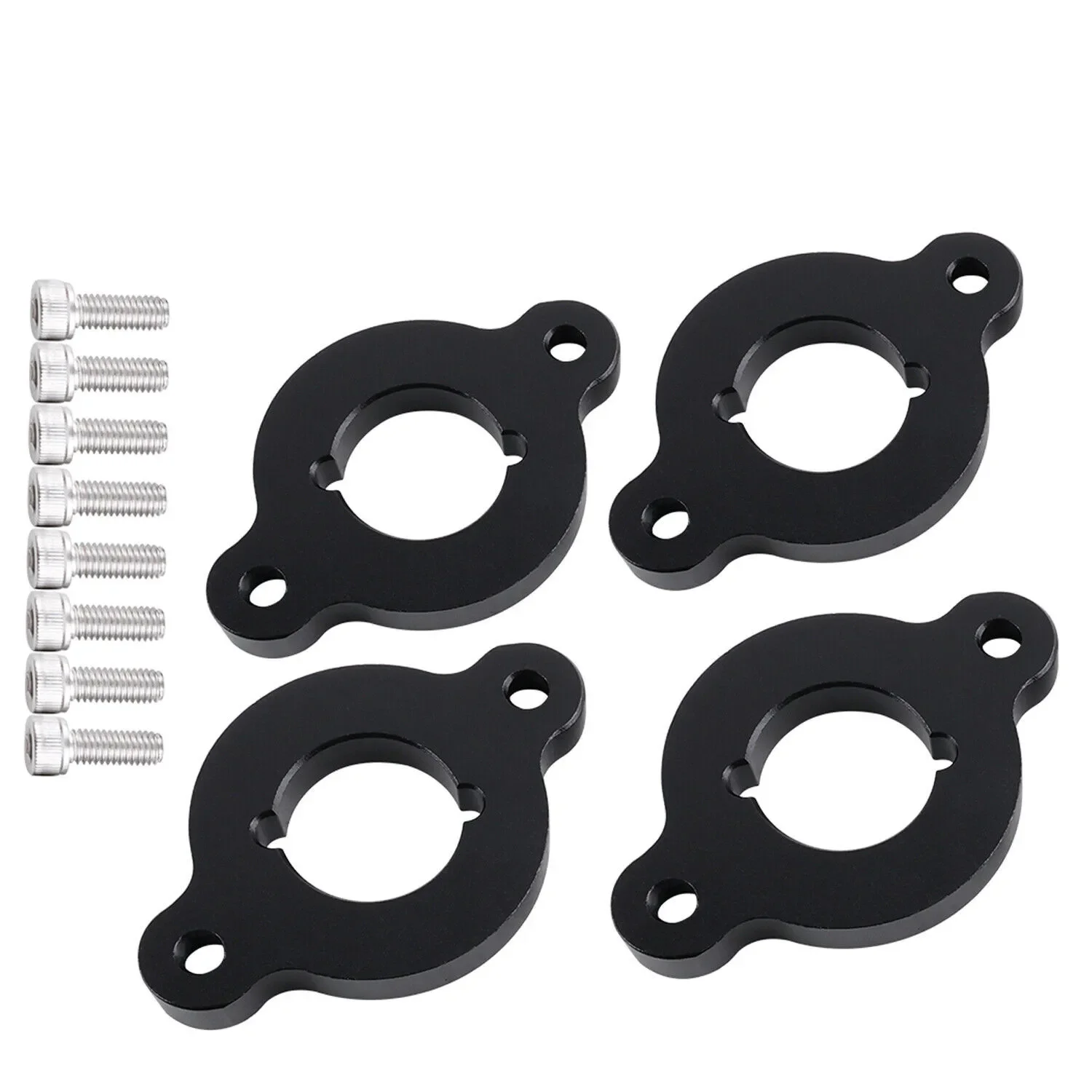 

Black Coilpack Adapter Plates Billet 1.8T 2.0TFSI For VW AUDI GTI GLI Passat Golf 1.8T 2.0TFSI
