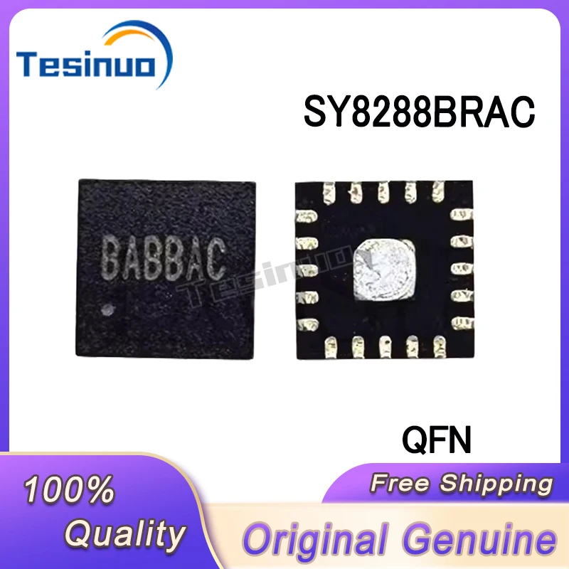 5/PCS New Original  SY8288BRAC SY8288B SY8288 (BAB**)  QFN20 Bide one's time chip In Stock