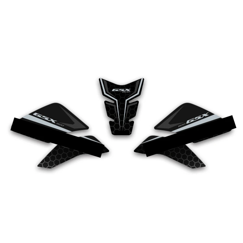 FOR GSX 8S GSX8S Motorcycle Stickers Anti Slip Fuel Tank Pad Knee Grip Sticker Accessories