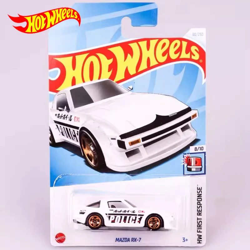 Модель автомобиля Hot Wheels 2024D для мальчиков, коллекция игрушек из сплава под давлением, модель автомобиля с первым ответом, подарок на день рождения, 1/64