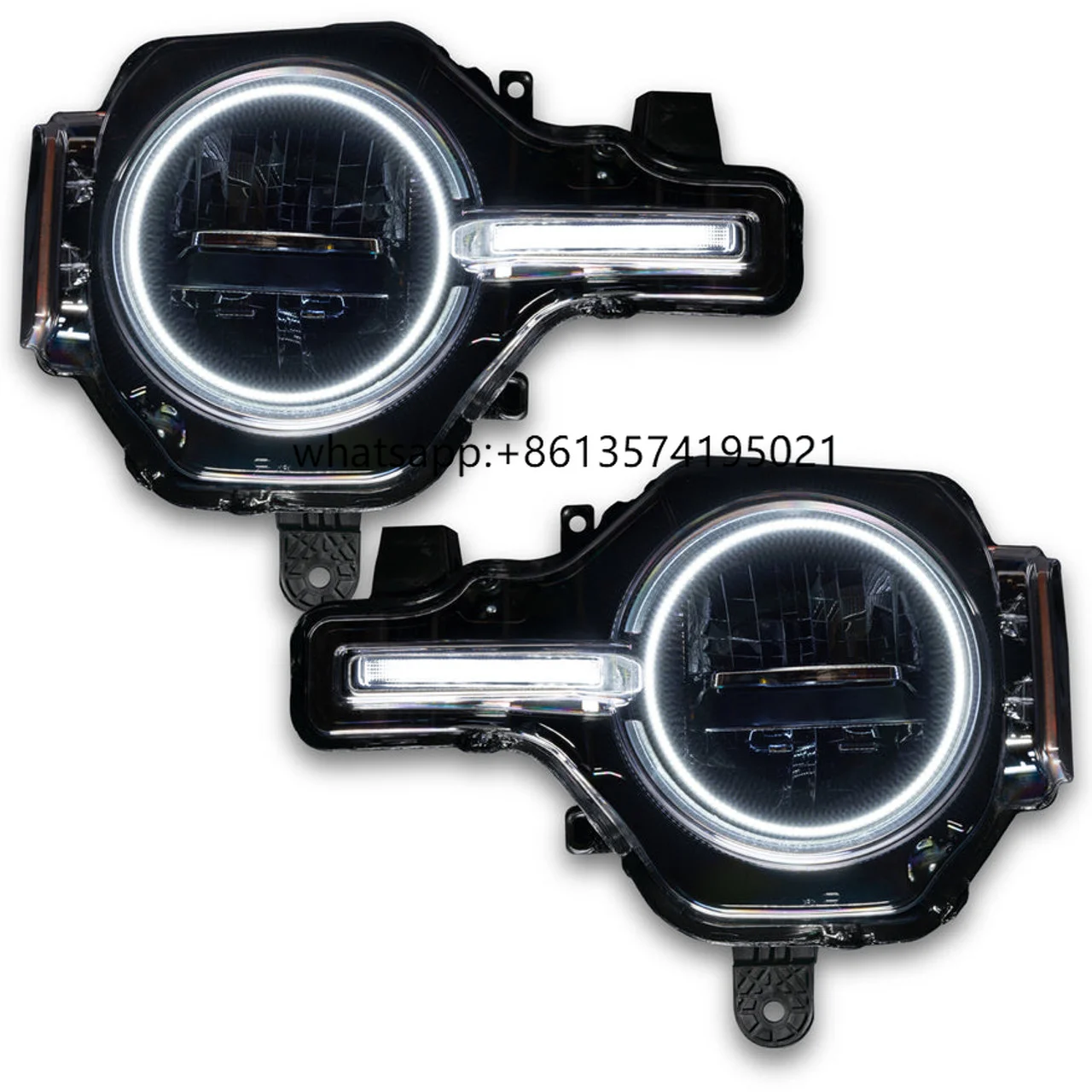

RGB LED Projector Headlight ColorShift for Ford Bronco 2021 2022 2023 2024 Car External Part Front Lamp With RGB Headlamp