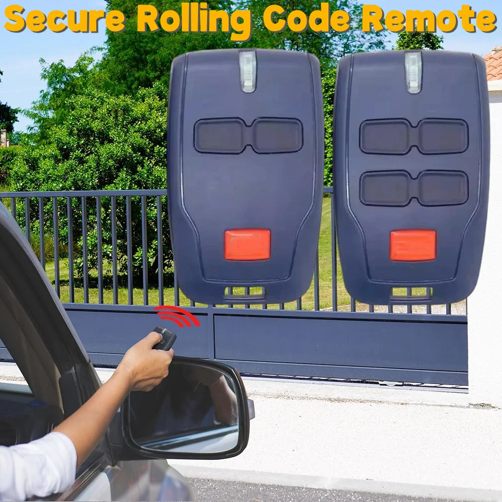 Wireless RF Remote Control Self-searching Rolling Driveway Gate Opener Sliding Gate Control Remote for Garage Door Opener