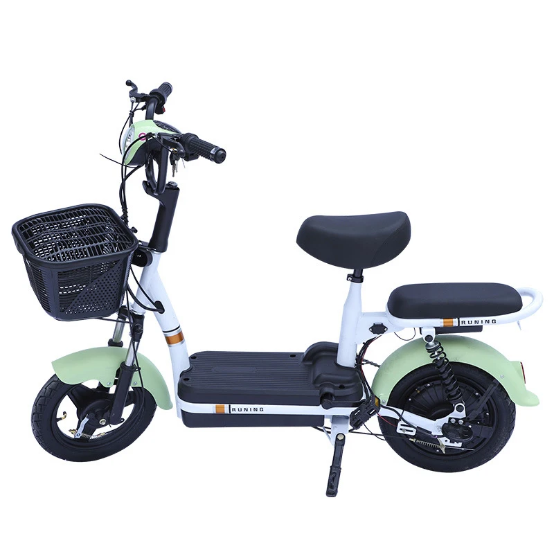 PAIGE 48V Vintage Motorcycle Style Electric Bike, Retro City Ebike for Adults