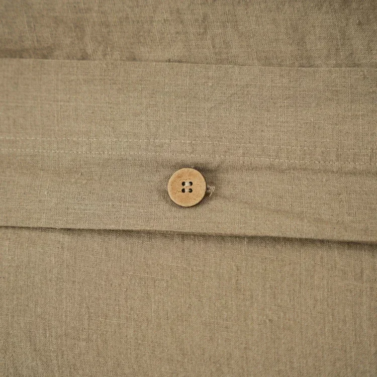 Set Seprai Linen Rami Perancis Alami 2024 Set Penutup Selimut Organik