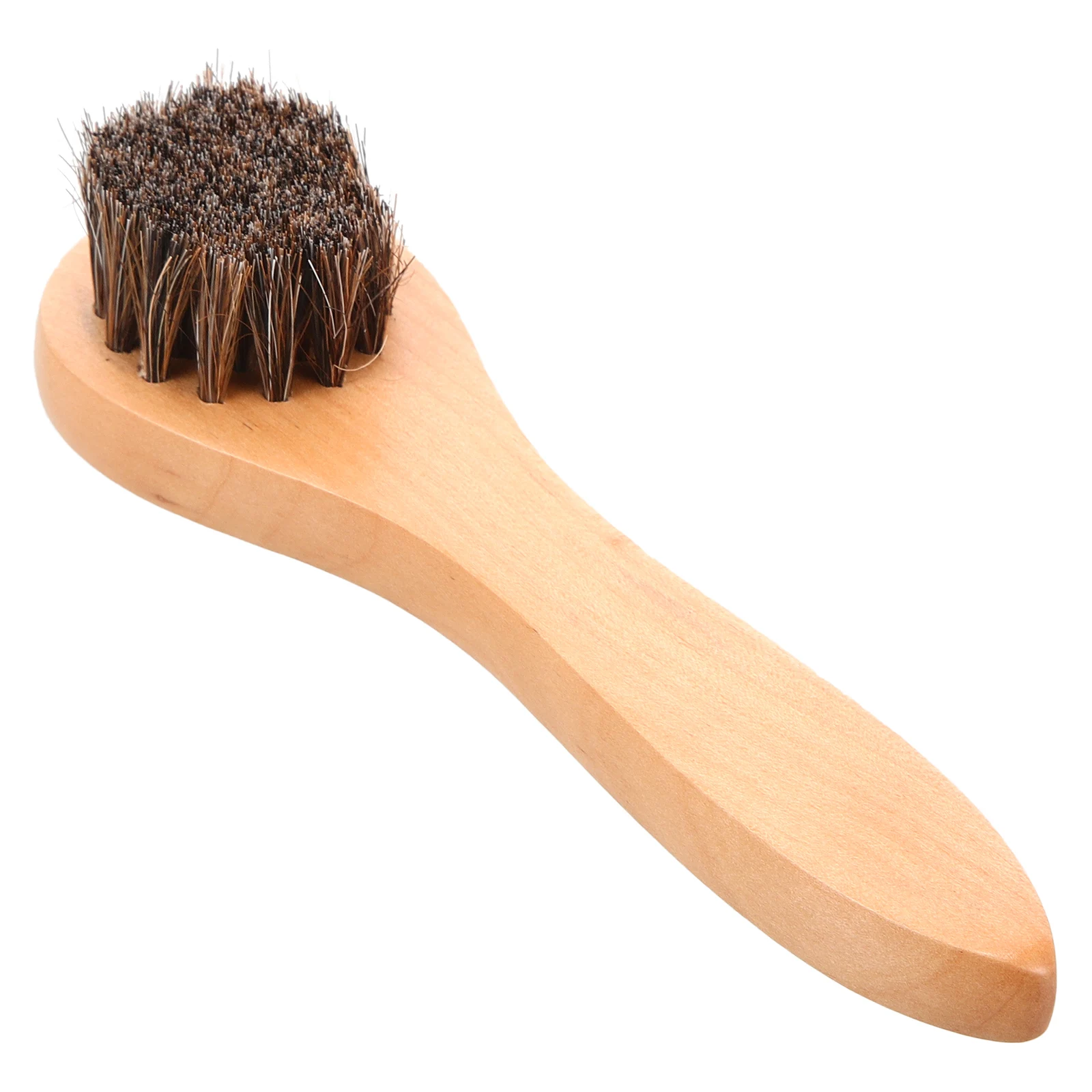 

Horse Hair Shoe Brush for Cleaning Polish Scrubber Kit Boot Care Tools Efficient Shoe Cleaning Brushes Polishing
