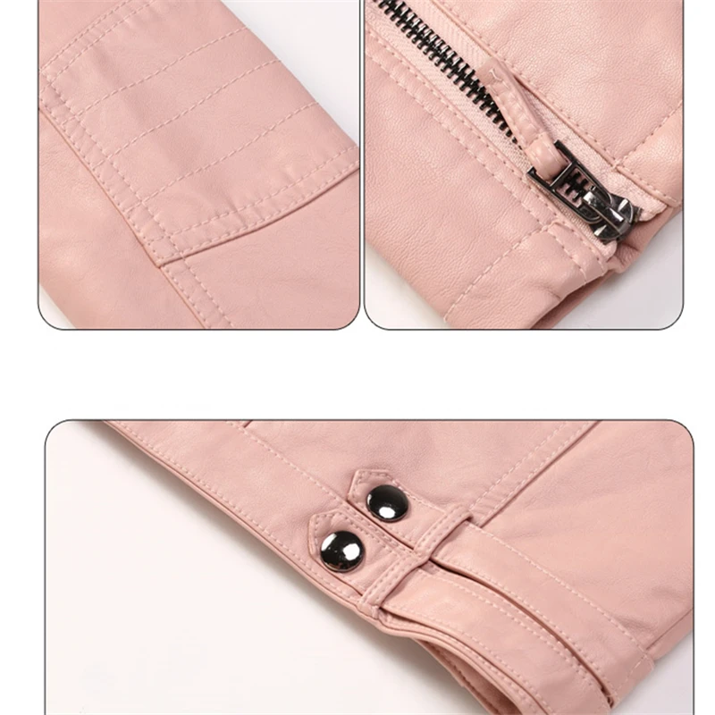 الفاخرة الاطفال الأطفال ربيع الخريف سترة جلدية للفتيات التوأم معطف بولي يوريثان عادية أسود أحمر وردي اللون الملابس الجلدية 2-14 Y