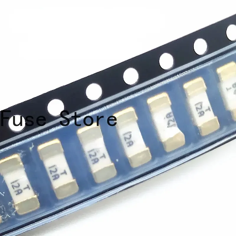 10PCS 0452012.MR SMD Disposable Ceramic Fuse 1808 T 12A Time Delay