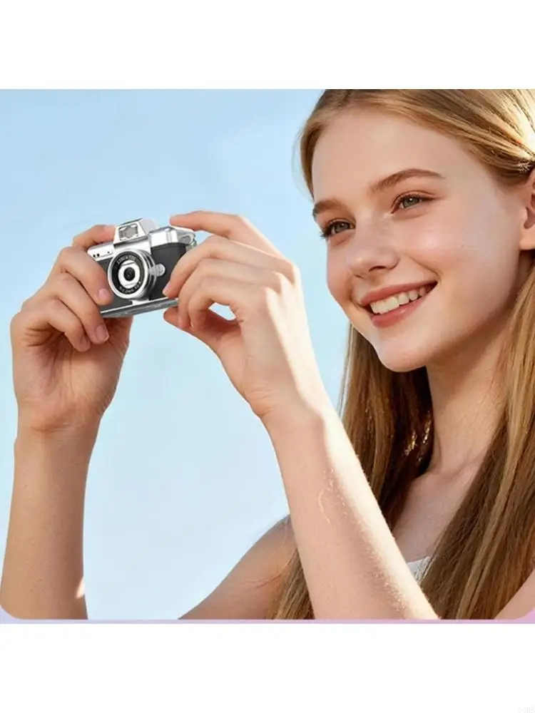 CORB Elegant Tiny Camera Addition Bright Dyes with Keychain and Belt for Elegant Continue Sacks