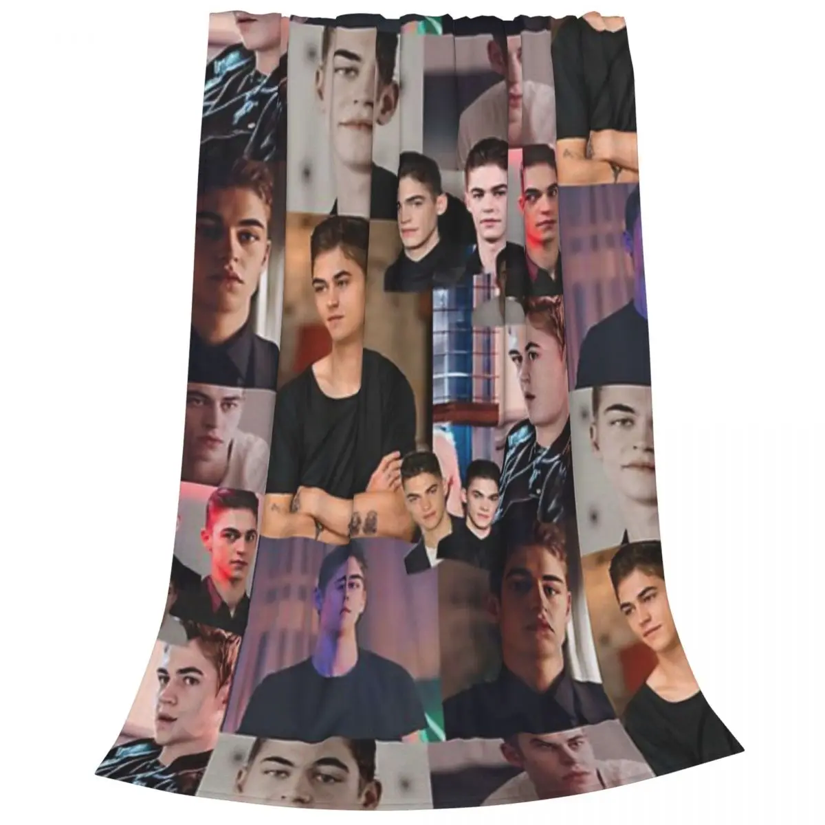 Hardin Scott Photo Edit Blanket Flange Textile Decor Portable Super Soft Throw Blankets for Home Office Plush Thin Quilt