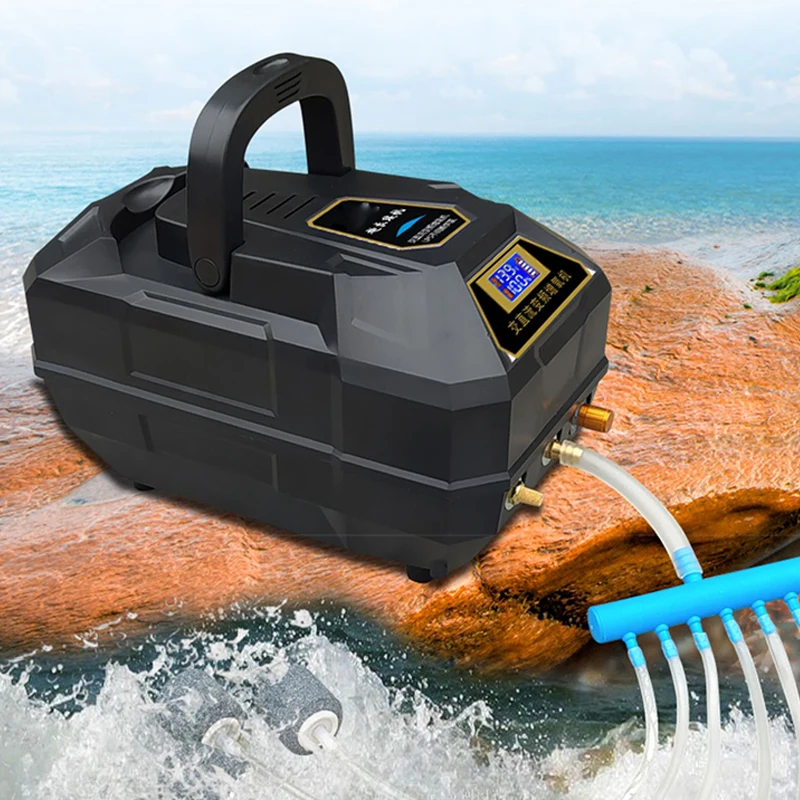 Oxygenator Charging Dual-purpose Oxygen Pump High-power Lithium Battery Oxygen Pump Outdoor Oxygen Charging Machine Fish Aerator