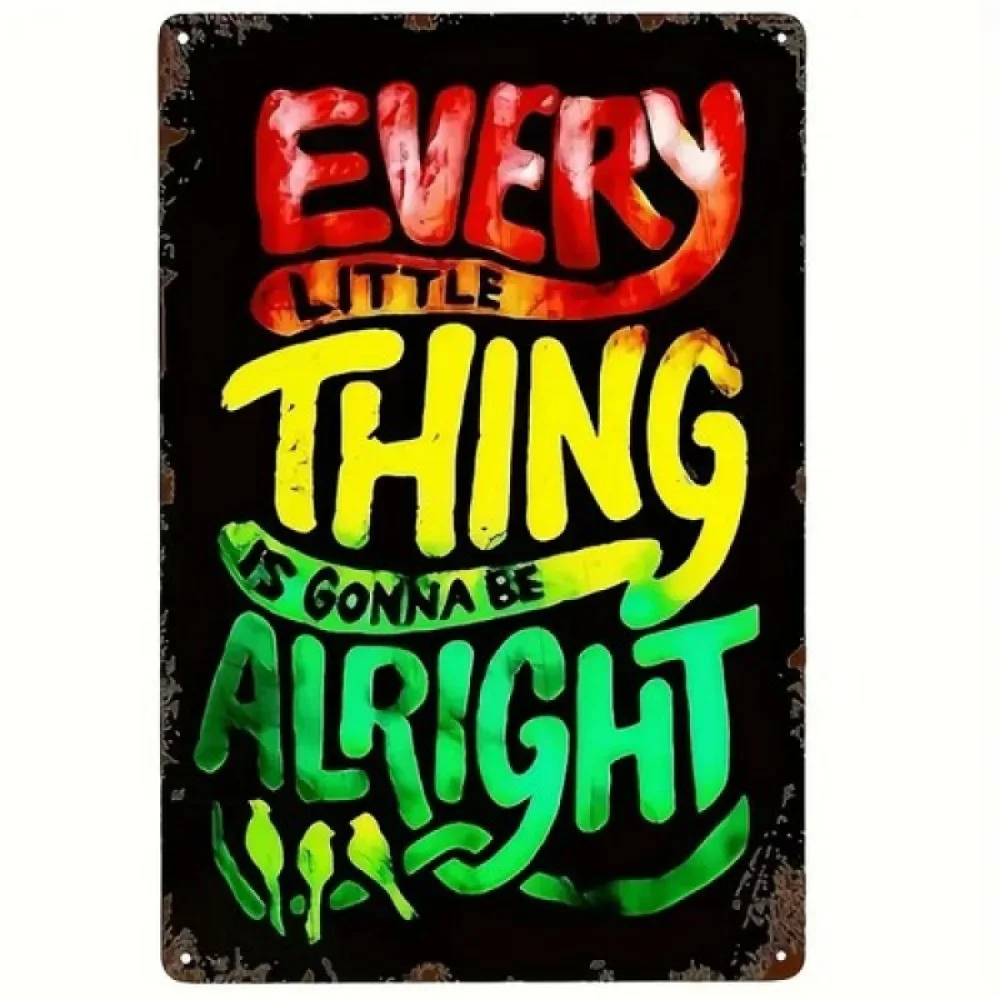 Jamaican Reggae Wall Art Sign - 