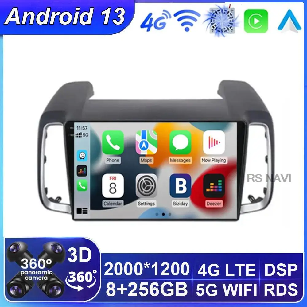 

Android 13 Car Rodio For Hyundai Tucson IX35 2018 Carplay Auto MultimediaVideo Player Navigation Head Unit WIFI+4G 360 Camera