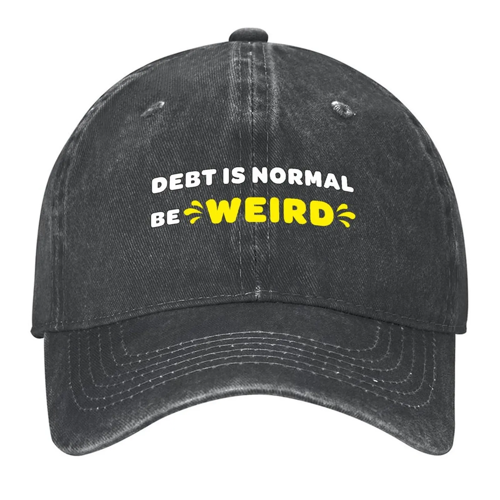 

Dave Ramsey Debt is normal be WEIRD Baseball Cap beach hat Sunhat Male hat Luxury Brand Women's Hats For The Sun Men's