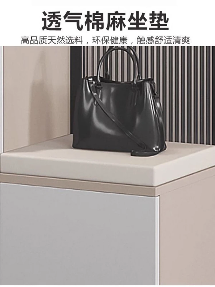 

Entrance cabinet shoe cabinet entrance household home screen partition solid wood integrated wall storage cabinet