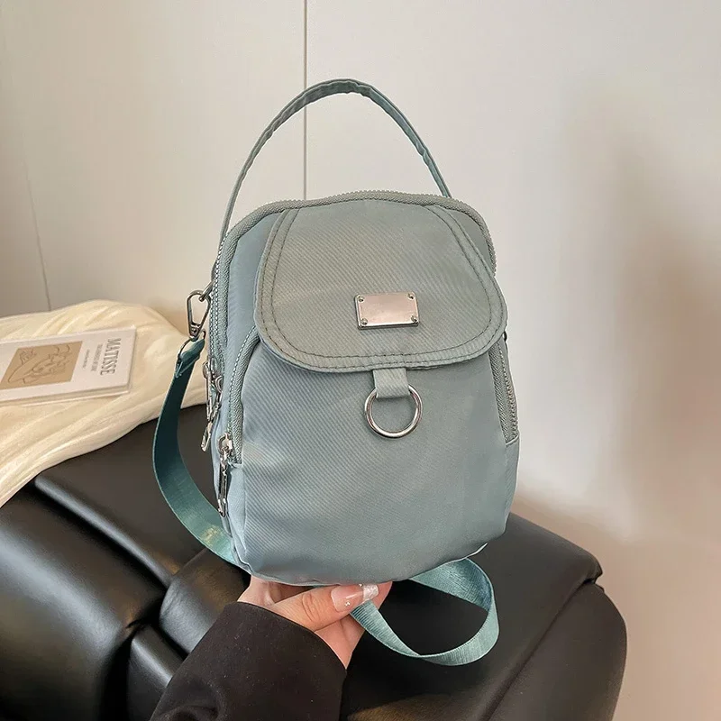 

Sequined Nylon Solid Color Shoulder Bags Sewing High Quality 2025 Hot Sale Bags for Women Versatile Commuting Crossbody Bags