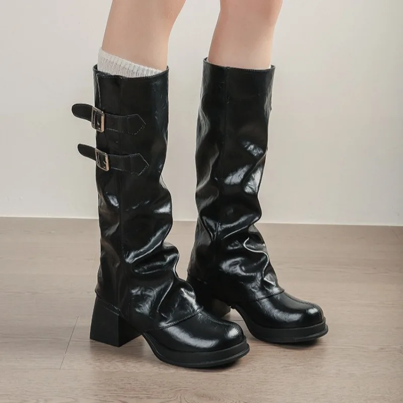 

Высококачественные женские сапоги 2026: Модные ботфорты-трансформеры класса люкс (съемные, из двух частей)