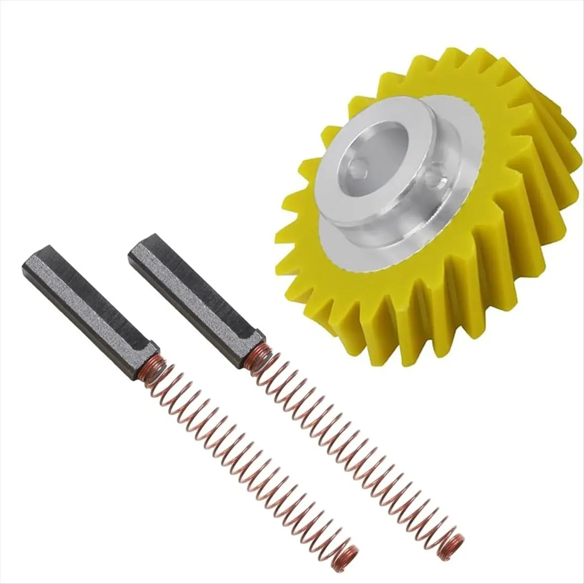 A1013U Aug. W10112253 Mixer Worm Gear & W10380496 Carbon Brushes Replace Part for & Mixer Number 4162897