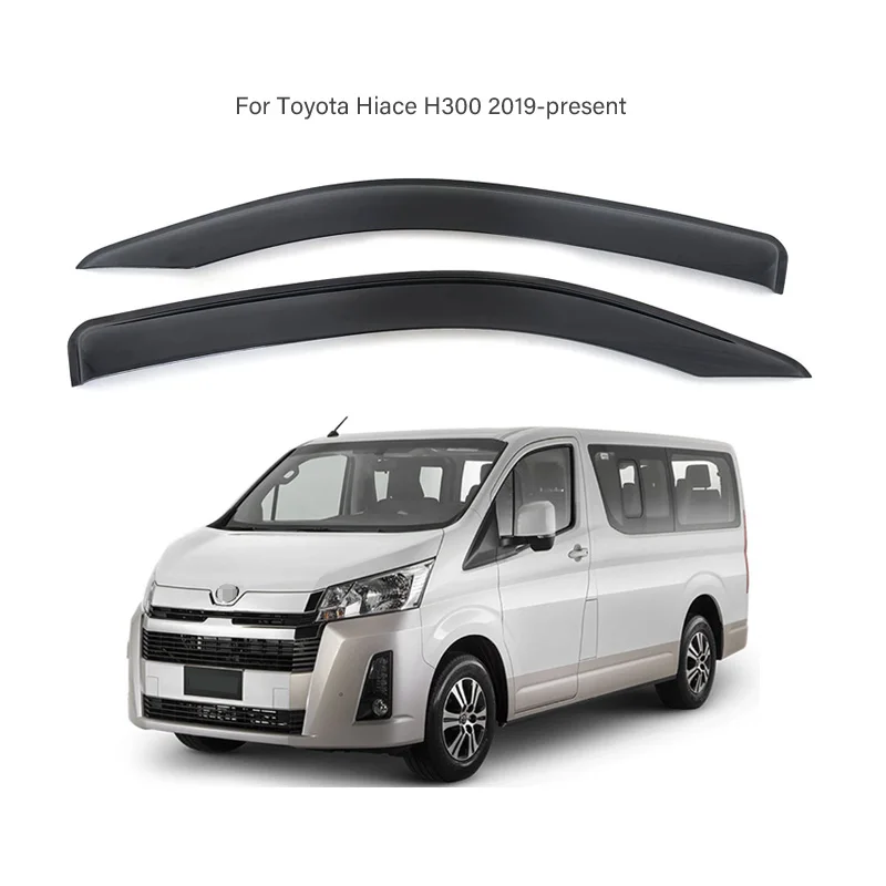 

For Toyota Hiace H300 2019--024 Window Visors Car Rain Guards Wind Deflectors Sun Vent Shade Auto Exterior Accessories