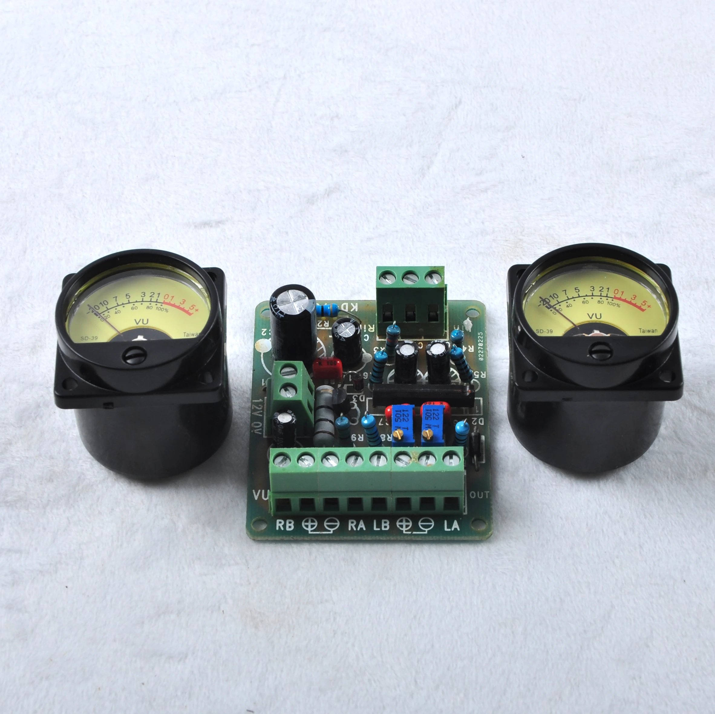 

VU level meter 2 VU meter heads+1 driver board, power amplifier front stage