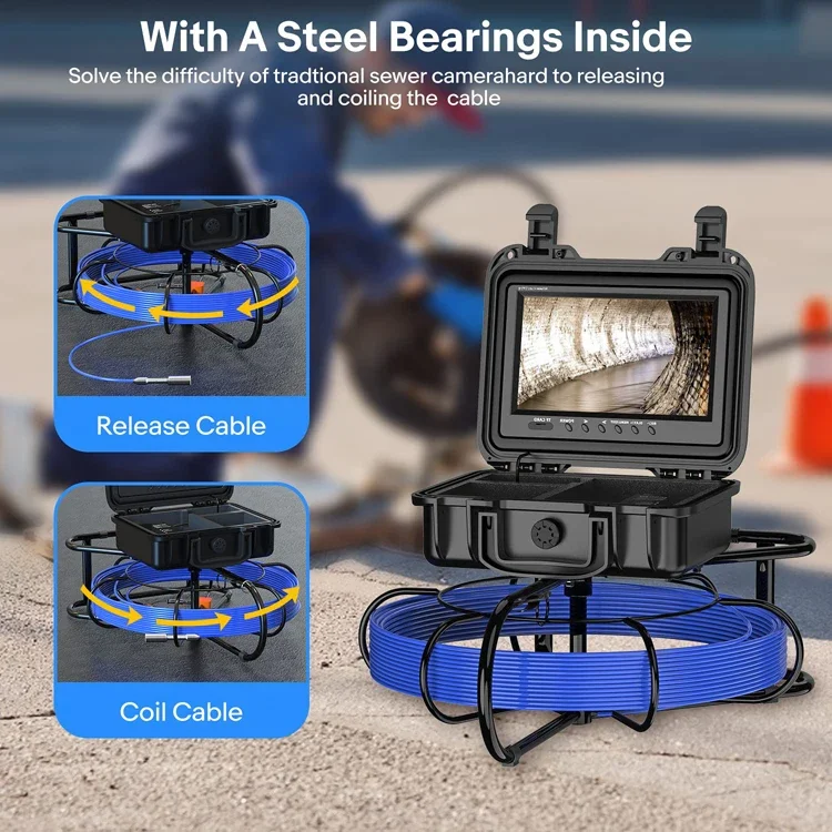 Tubo per telecamera endoscopica più venduto di alta qualità da 50 metri BS-GD26