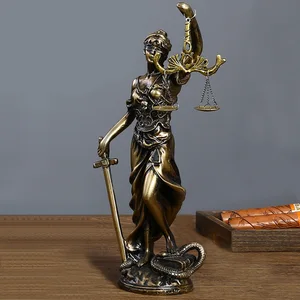 Justice Huntress Goddess Sticks, Miniaturen Kunsthandwerk, Desktop -Ornamente, Tisch, Raum, Dekorationszubehör 12 Hauptverkaufsstatue Justiz - №9