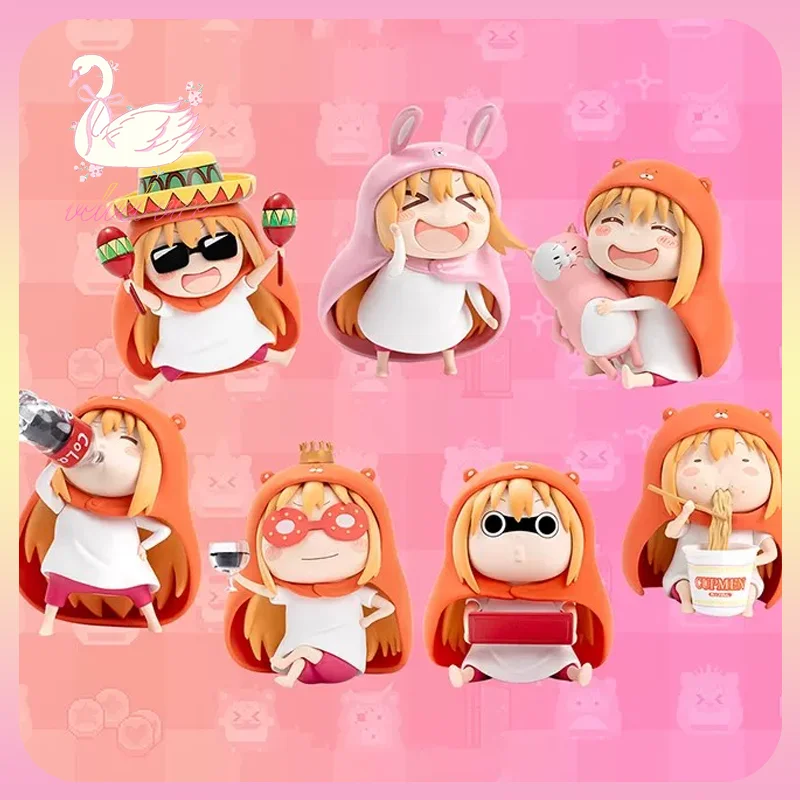 Оригинальный Himouto! Серия Umaru-Chan: Коллекционные фигурки Doma Umaru, куклы Чиби, модные игрушки, украшения, подарки